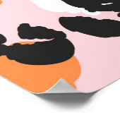 Het luippatroon naadloos. Klassieke leo textuur. T Poster (Hoek)