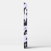 Het luippatroon naadloos. Paarse leo huidtextuur. Case-Mate iPhone Case (Achterkant / Links)