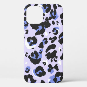 Het luippatroon naadloos. Paarse leo huidtextuur. Case-Mate iPhone Case