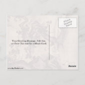 Het luisteren naar het wind in de mijnen door Ma L Briefkaart (Achterkant)