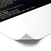 Het lunar Tetrad-patroon Poster (Hoek)