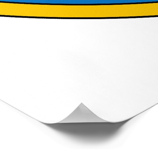 Het Luther Roos Lutheranisme Martin Luther Poster (Hoek)