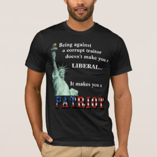 Het maakt je een PATRIOT T-shirt