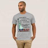 Het maakt je een PATRIOT T-Shirt (Voorkant volledig)