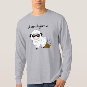 Het maakt me niets uit een schaap Grappig T-shirt