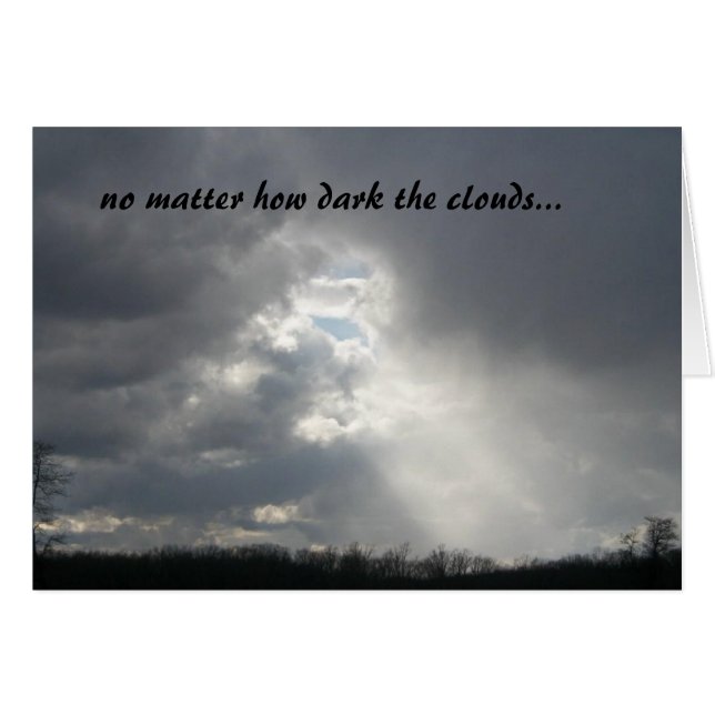 Het maakt niet uit hoe donker (Voorkant Horizontaal)