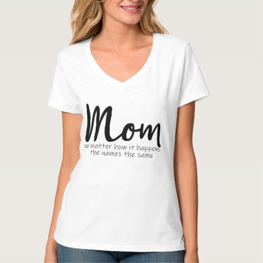 Het maakt niet uit hoe het gebeurt mama Shirt (Voorkant)