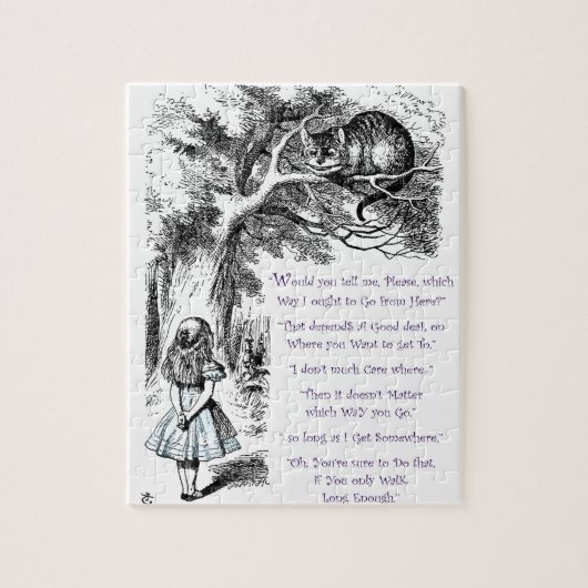 Het maakt niet uit hoe je gaat legpuzzel (Verticaal)