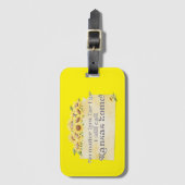 Het maakt niet uit hoe ver ik ga ik nog steeds Kan Bagagelabel (Voorkant (verticaal))