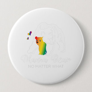 Het maakt niet uit wat Lgbetq mam Pride Mama heeft Ronde Button 4,0 Cm