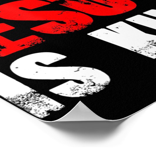 Het maakt niet uit wie president Jezus is koning T Poster (Hoek)