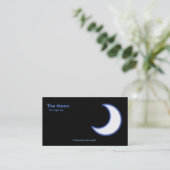Het maan Visitekaartje (Staand voorkant)