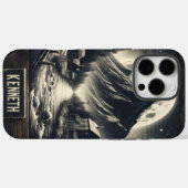 Het maanlicht boven Kenneth Creek Case-Mate iPhone Case (Achterkant (horizontaal))