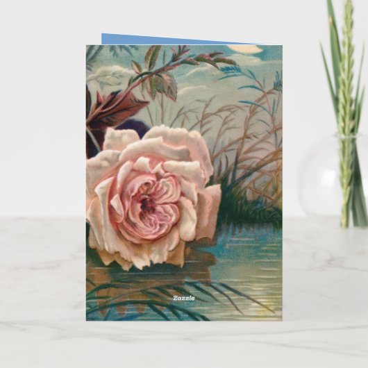 Het maanlicht nam toe kaart (Achterkant)