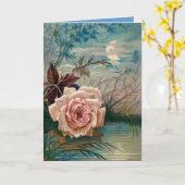 Het maanlicht nam toe kaart (Gele Bloem)