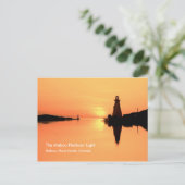 Het Mabou Harbour Light, Mabou N.S. Briefkaart (Staand voorkant)