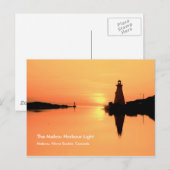 Het Mabou Harbour Light, Mabou N.S. Briefkaart (Voorkant / Achterkant)