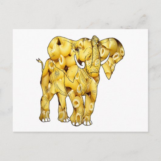 Het Macaroni-briefkaart uit de elephant Briefkaart (Voorkant)
