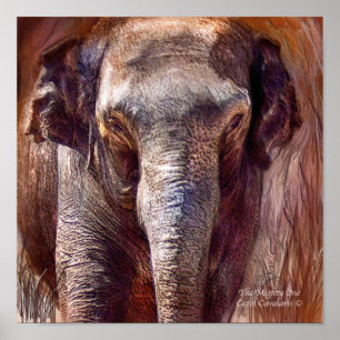 Het machtige Poster van één kunst/afdrukken