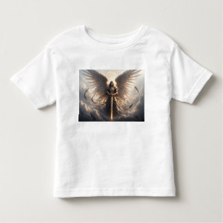 Het machtige St Michael de Aartsengel Peuter T-shi Kinder Shirts