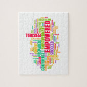 Het machtigen van of het Empowerment van Zelf als  Legpuzzel (Verticaal)