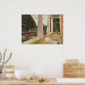 Het MacMonnies landgoed terras in Giverny Poster (Keuken)