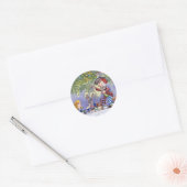 HET MAD HATTERS THEEFEEST RONDE STICKER (Envelop)
