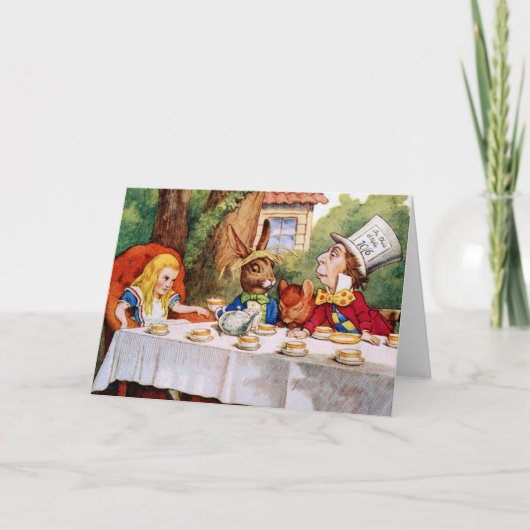 HET MAD THEEKRANSJE VAN DE HOEDENMAKER KAART (Voorkant)