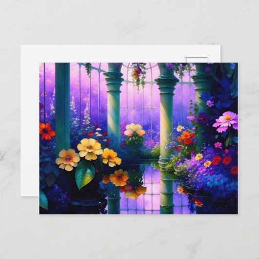 Het Magic Garden Briefkaart (Voorkant / Achterkant)