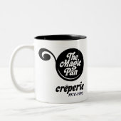 Het Magic Pan Restaurants van Illinois Tweekleurige Koffiemok (Links)