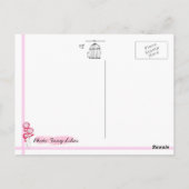 Het Magical Fairy Lily Briefkaart (Achterkant)