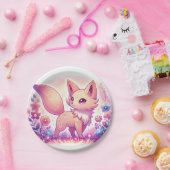 Het Magical Fox Baby shower Papieren Bordje (Feest)