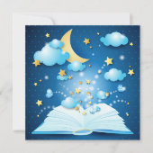 Het magische boek, uitnodiging (Voorkant)