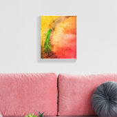 Het magische canvas met kerstbomen geeft thuis hel (Insitu (Woonkamer))