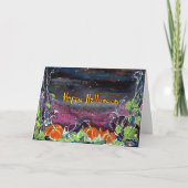 Het magische Collectie van Halloween van Pompoenen Kaart (Voorkant)