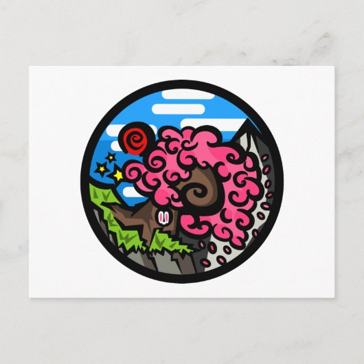 Het Magische Land Briefkaart (Voorkant)