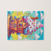 Het magische land van snoep legpuzzel (Horizontaal)