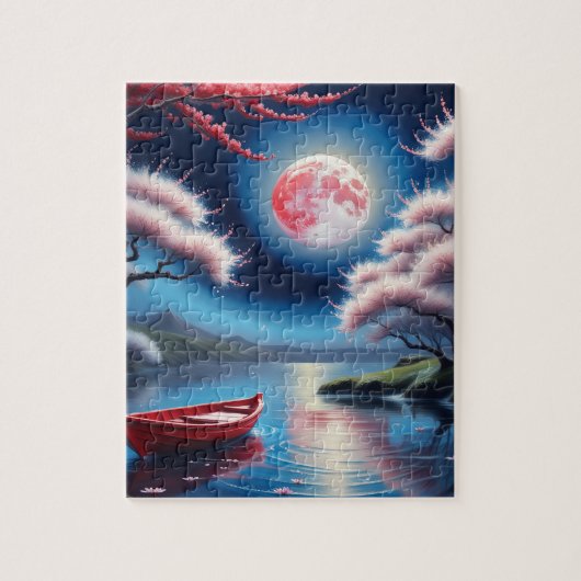 Het magische landschap van Jupiter is als iets Legpuzzel (Verticaal)