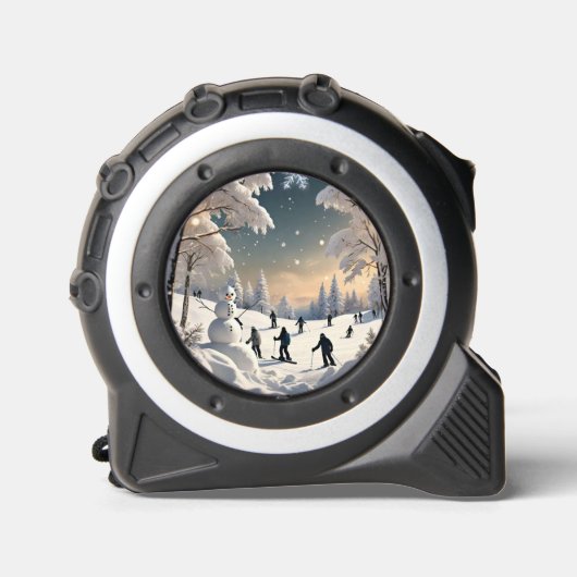 Het magische moment van de winter rolmaat (Voorkant)