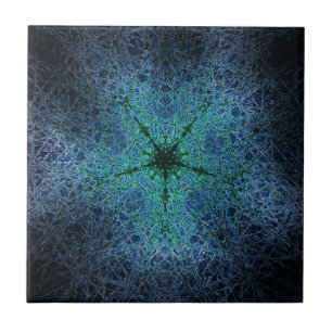 Het magische ontwerp van keramische tegel van ster tegeltje