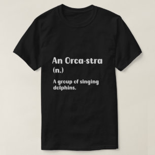Het magische orkest van zingende dolfijnen t-shirt