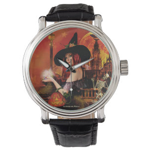 Het magische Polshorloge van de Kunst van de Heks Horloge