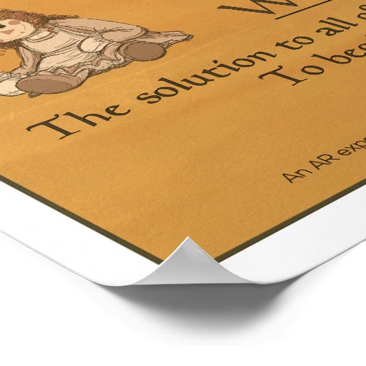 Het magische Poster van Maple! (Hoek)