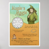Het magische Poster van Maple! (Voorkant)