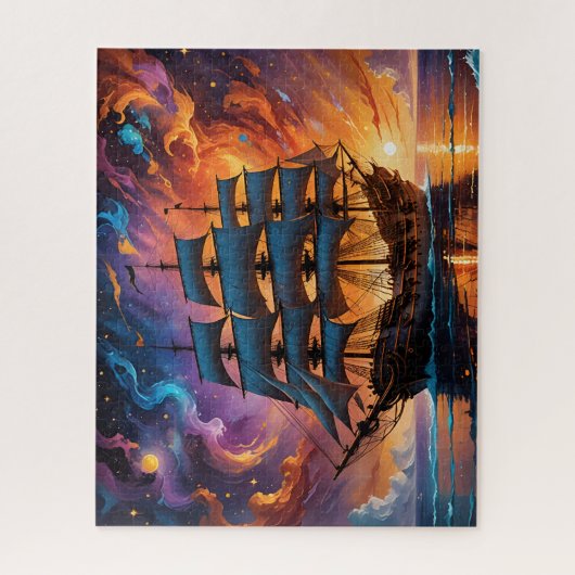 Het magische schip legpuzzel (Verticaal)