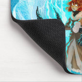 Het magische spellingmuispad van de sneeuwkoningin muismat (Hoek)