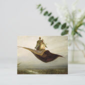 Het magische tapijt, 1880 briefkaart (Staand voorkant)