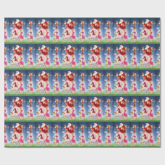 Het Magische Tile-overlooppapier vieren Cadeaupapier (Vlak)