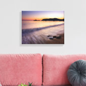 HET MAGISCHE UUR AAN DE KUST CANVAS AFDRUK (Insitu (Woonkamer))