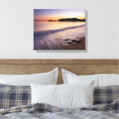 HET MAGISCHE UUR AAN DE KUST CANVAS AFDRUK (Insitu (Slaapkamer))